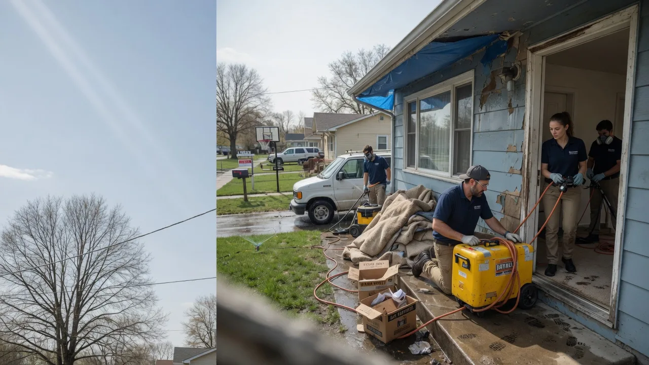 Basement Flood Cleanup in Bentonville, AR near me